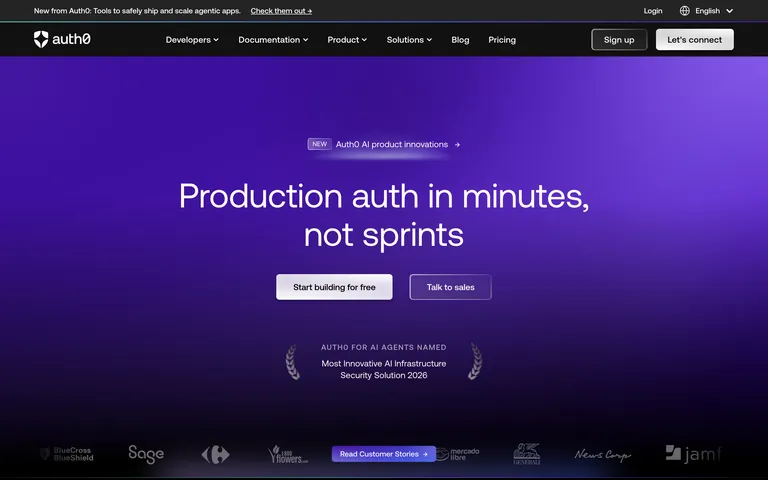 Auth0 screenshot