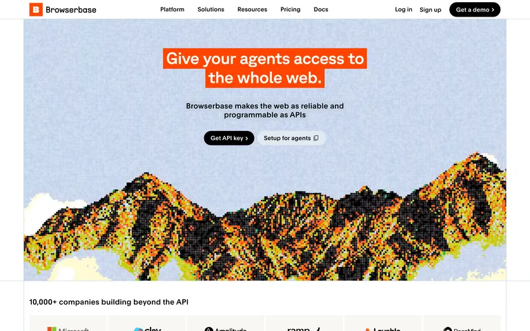 Browserbase screenshot