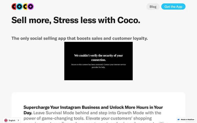 Getcoco screenshot