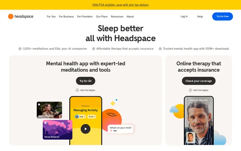 Headspace screenshot