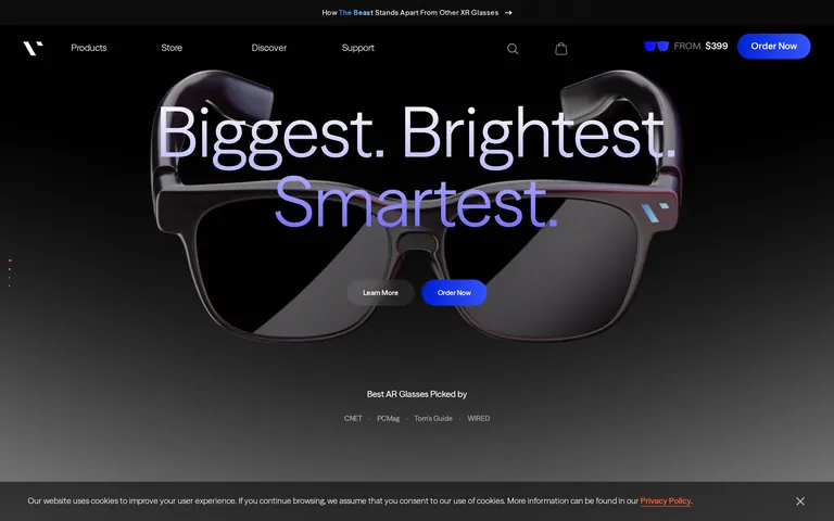 Viture screenshot